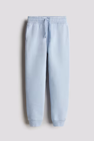 Брюки-джоггеры из футера хлопка H&M