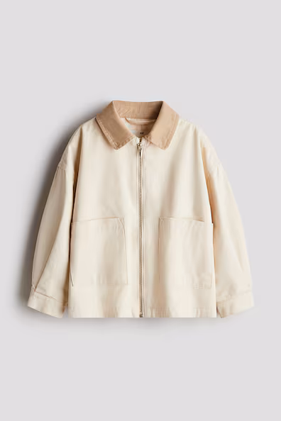 Хлопковая твилевая куртка H&M