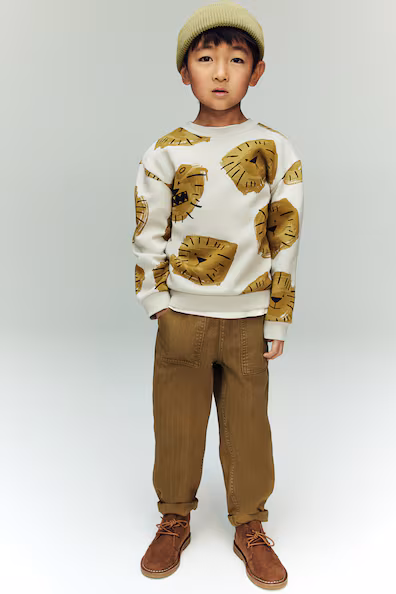 H&M брюки из хлопка