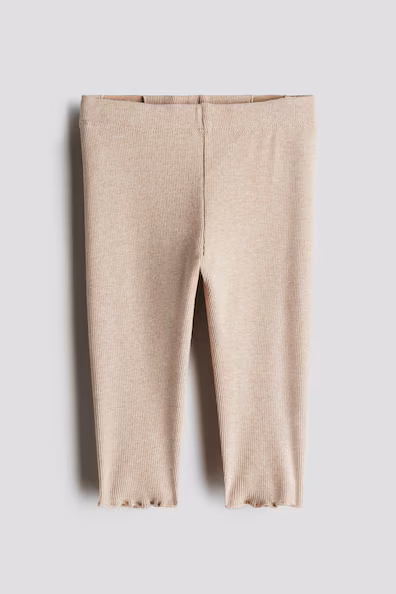 H&M ADORABLES леггинсы из ребристого хлопка