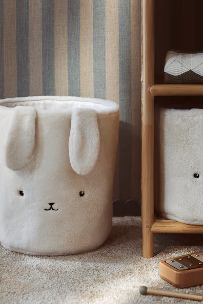 Корзина для хранения из мягкого флиса