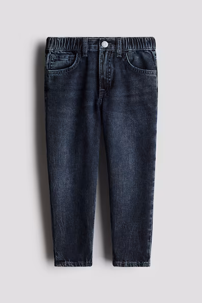Джинсы свободного кроя H&M