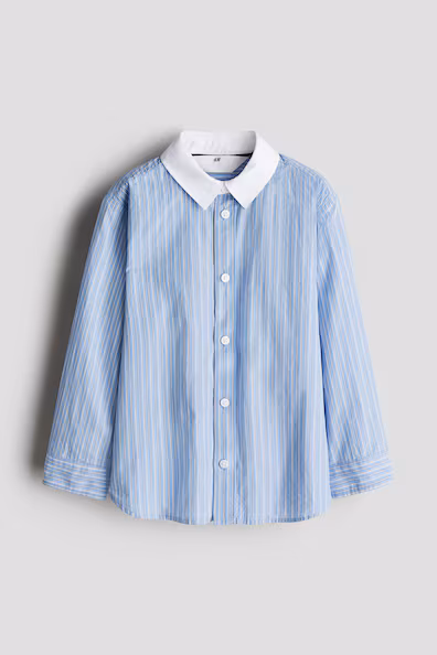 Рубашка из хлопка H&M