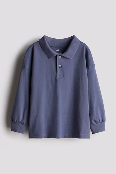 H&M рубашка регби из хлопкового джерси