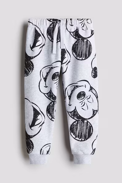 Брюки JOGGERS с принтом H&M