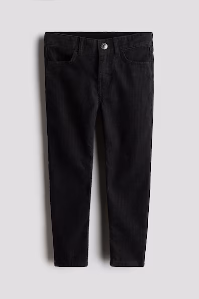 Брюки из бомбазина SLIM FIT