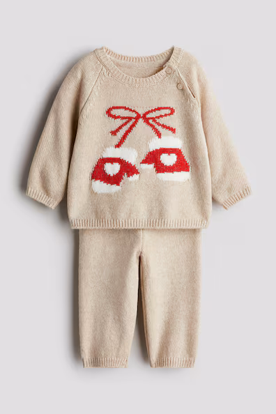 Комплект из 2-х изделий в тонкой трикотажной ткани H&M