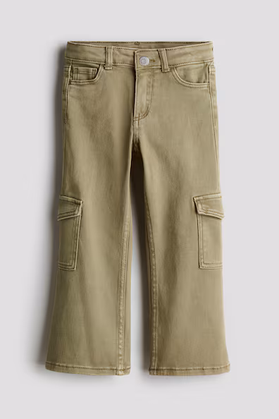 Джинсы BOOTCUT с карманами CARGO
