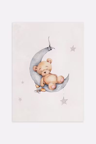 Плакат SLEEPING TEDDY