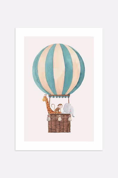 Постер THE BALLOON RIDE