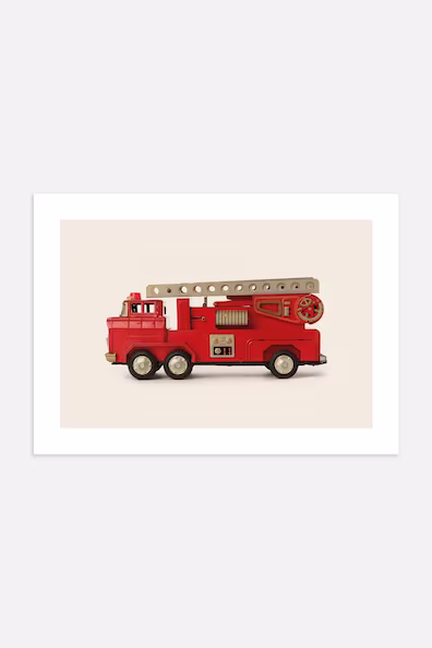 Плакат FIRE TRUCK