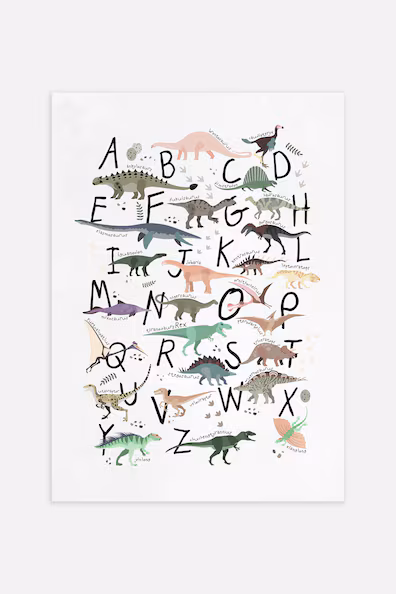Постер DINO ABC