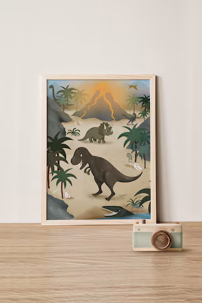 WILLERO ILLUSTRATIONS - динозавры