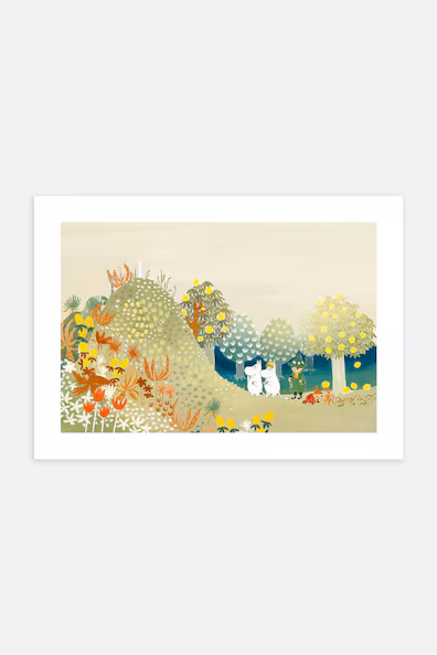 Постер JUNGLE IN THE MOOMINVALLEY