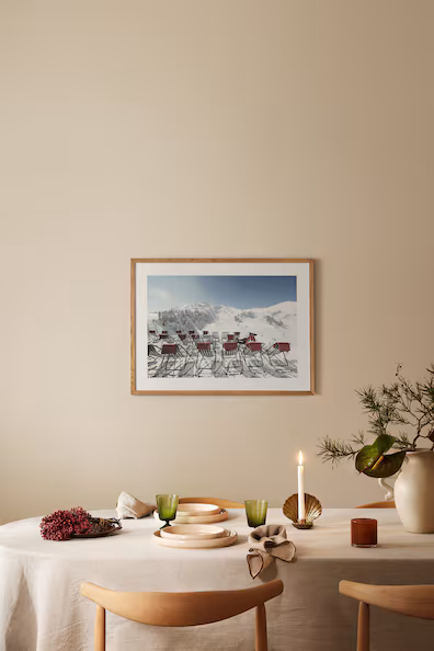 Постер SNOWY MOUNTAIN VIEW