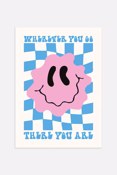 Плакат HERE YOU ARE