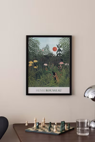 Плакат LES DOUANIERS - HENRI ROUSSEAU