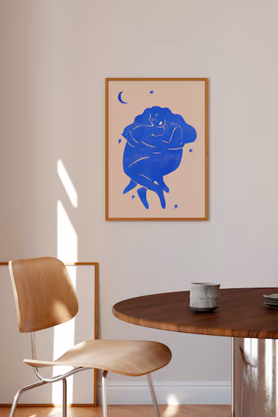 Постер ALJA HORVAT BLUE LOVERS
