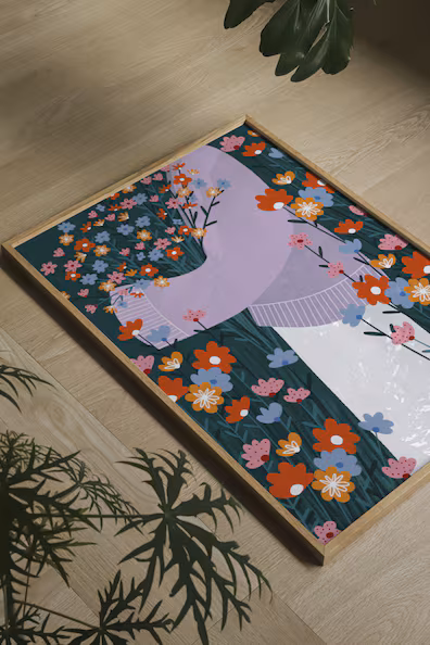 Постер BEA MULLER - WILDFLOWER GARDEN