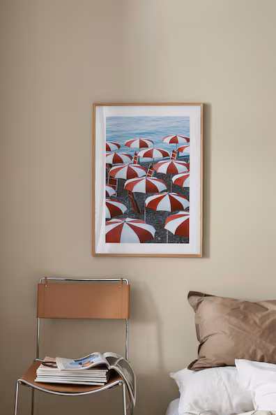 Постер STRIPED BEACH UMBRELLAS