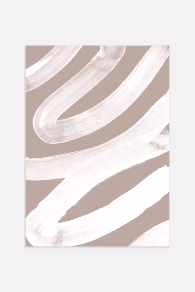 Плакат WHITE PATHS