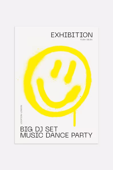Постер MUSIC DANCE PARTY