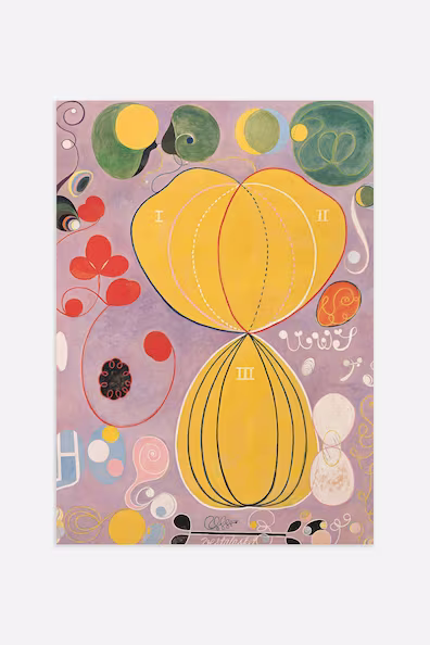 Плакат COLOURS NO.7 HILMA AF KLINT