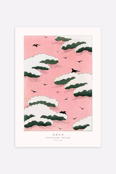 Постер PINK SKY от WATANABE SEITEI