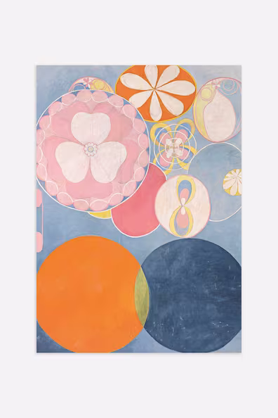 Постер HILMA AF KLINT COLOURS NO.2