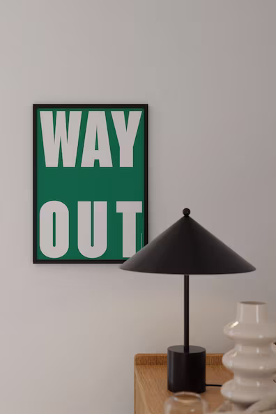 Плакат PLTY - GET IT OUT - WAY OUT
