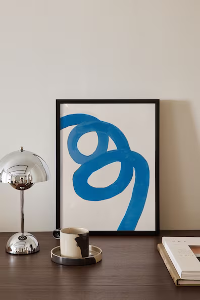 Постер BLUE CURL