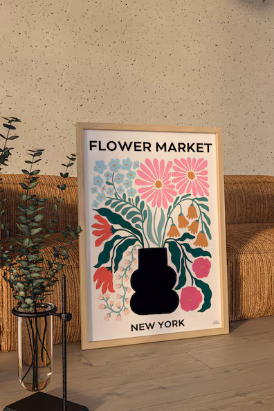 Картина WILD APPLE - FLOWER MARKET III