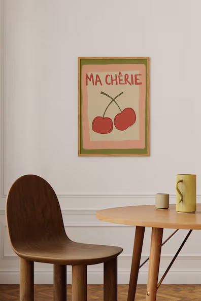 Постер MA CHERIE от ENGBERG STUDIO