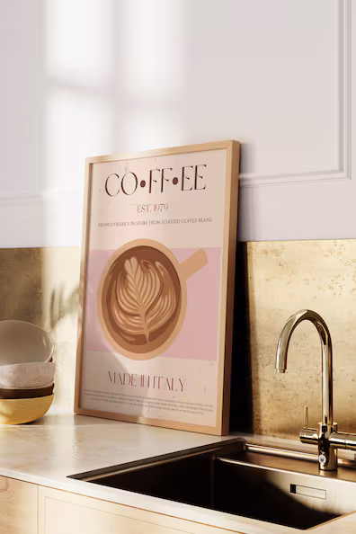 Постер NAZMA KHOKHAR - COFFEE