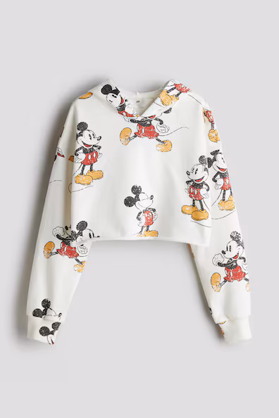 CAMISOLA короткая с капюшоном