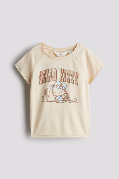 CAMISOLA в джерси с принтом