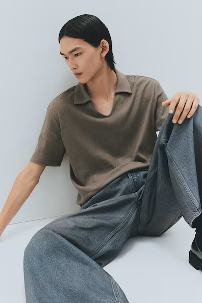 Футболка с воротником REGULAR FIT