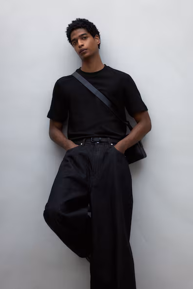 Футболка с текстурой REGULAR FIT
