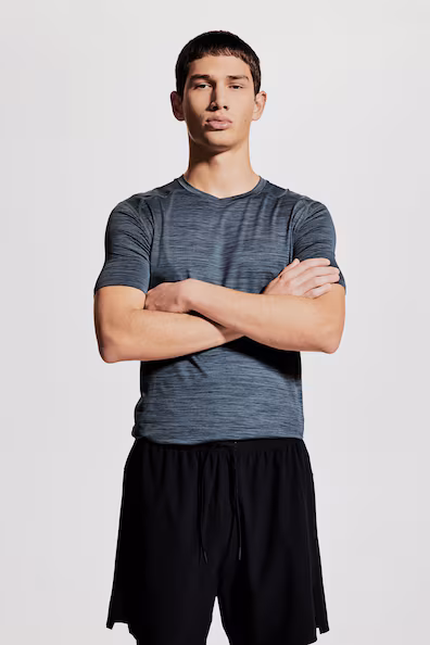 Свитер для спорта из ткани DRYMOVE™ MUSCLE FIT
