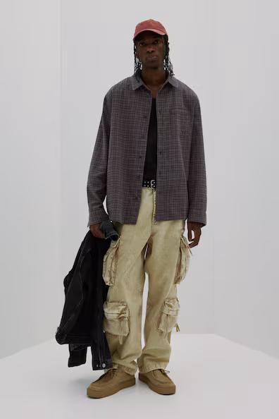 Рубашка LOOSE FIT из фланели