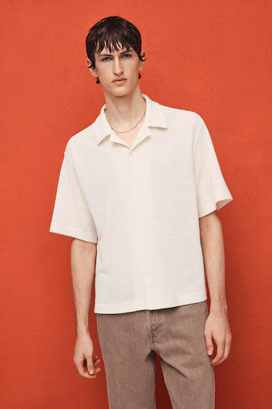 Рубашка с карманом LOOSE FIT