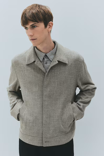 Пальто рубашечного кроя REGULAR FIT