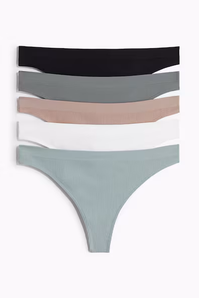 Пакет из 5 трусиков THONG