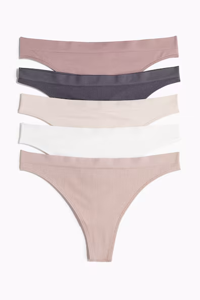 Пакет из 5 трусиков THONG