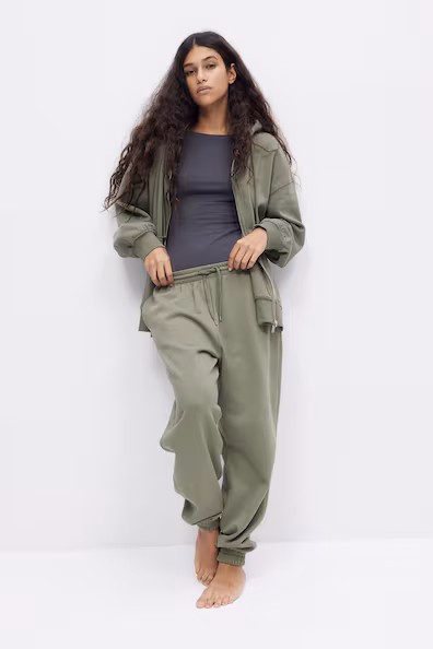 Брюки JOGGERS с высокой талией