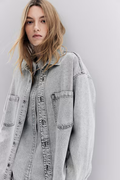 Рубашка из мягкого джинса FEATHER SOFT
