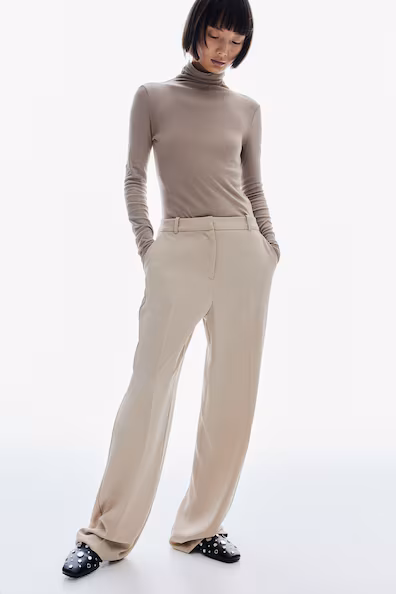 Прямые брюки H&M