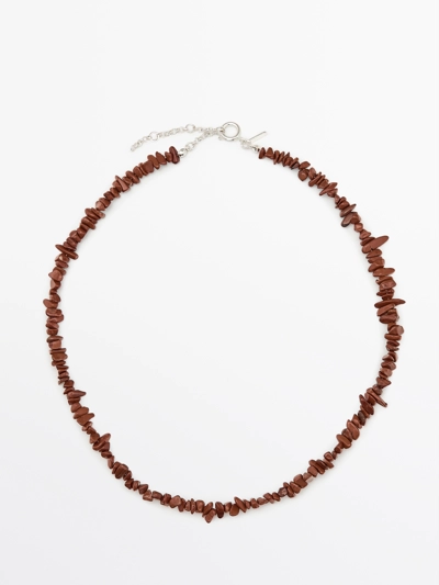 Zara Ожерелье с камнем