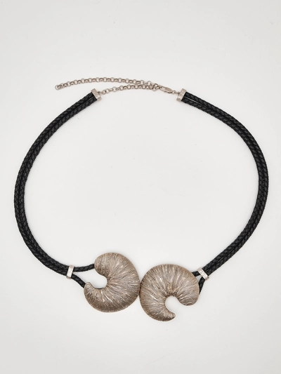 Zara Кожаный ремень с пряжкой в виде ископаемого