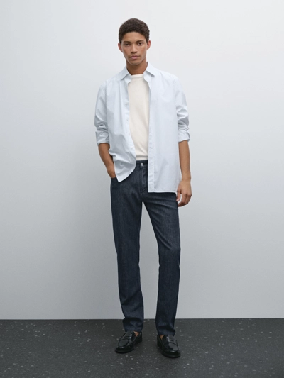 Zara Джинсы суженые свободного кроя из легкого материала